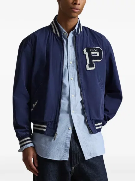 Μικρός πλεκτά σορτς Polo Ralph Lauren με κέντημα λευκό