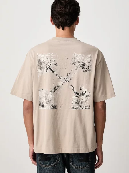 Off-White Spices Arrow Skate tricou din pentru bărbați alb