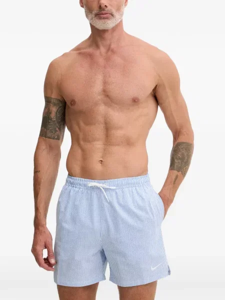 Slip de baie Nike maro