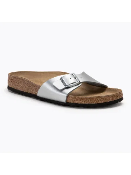 Šľapky BIRKENSTOCK Madrid BF Narrow silver