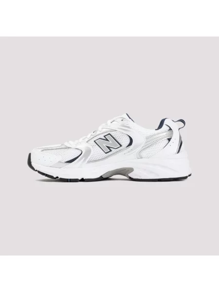 Sneakersy New Balance 530 na siłownię skórzane białe