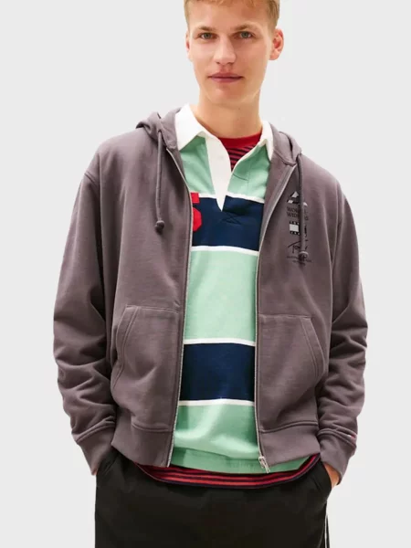 Толстовка Tommy Jeans серая