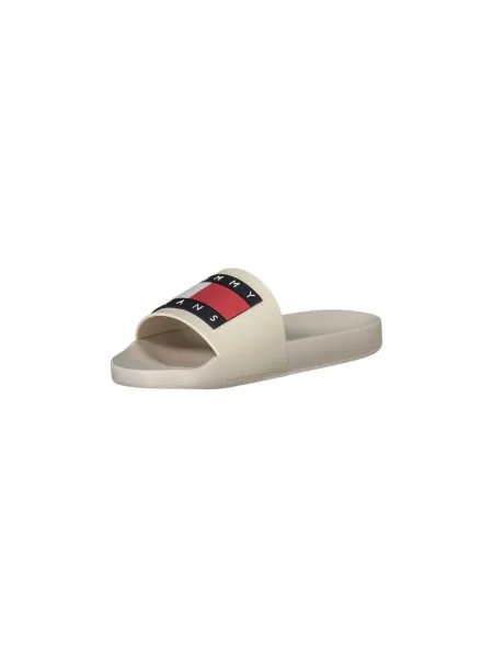 Tommy Jeans Pool Slide Ess ecru pánske žabky biela