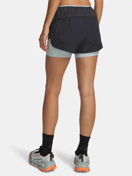 Pantaloni scurți de sport Under Armour negru
