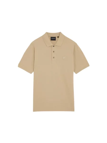 Koszulka polo Lyle & Scott beżowa