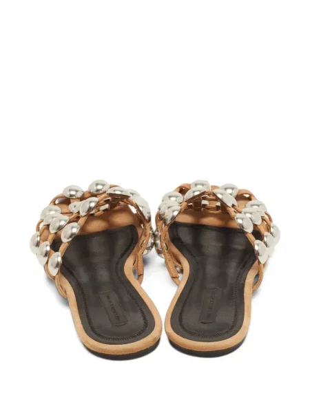 Papuci tip mules Alexander Wang cu tepi