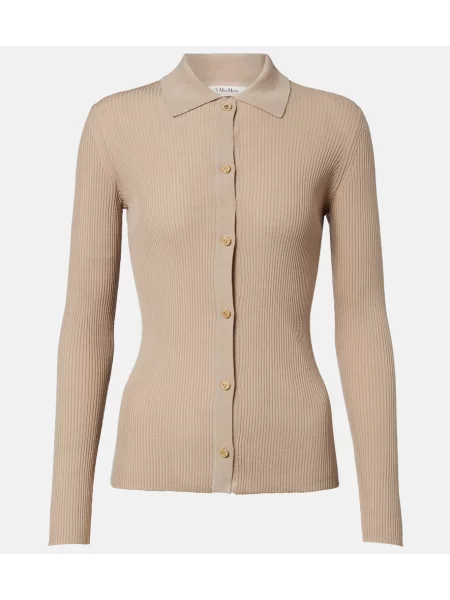Cardigan 's Max Mara de lână bej