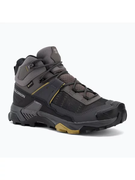 Încălțăminte de trekking pentru bărbați Salomon X Ultra 5 MID GTX dark gull gray/asphalt gri