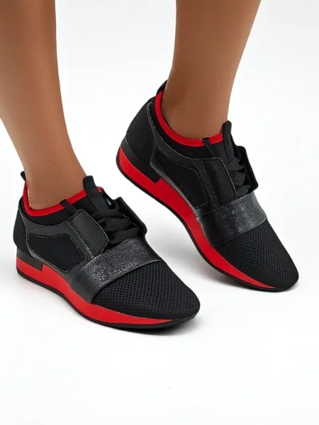Sneakerși Resti negru