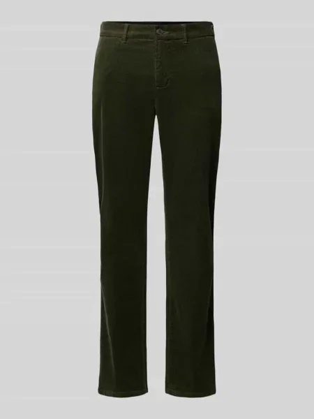 Spodnie sztruksowe o kroju slim fit z kieszenią z tyłu Mcneal
