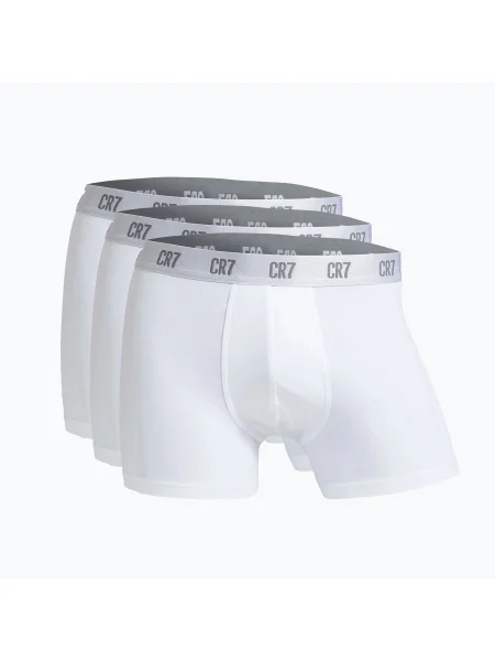 Pánske boxerky Basic Trunk 3 páry white biela