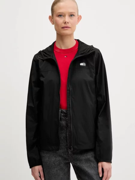 Tommy Jeans geacă de tranziție negru