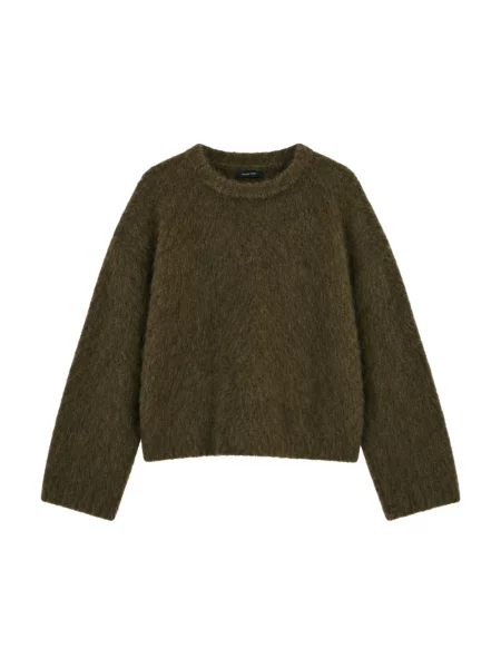 Sweter R13 wełniany w stylu grunge zielony