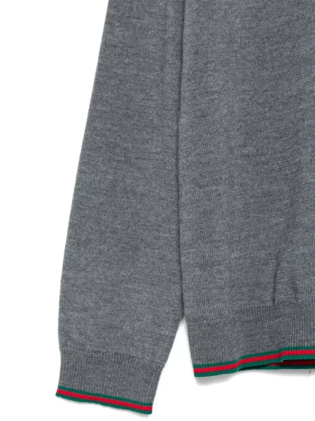 Kardigan dziecięcy Gucci szary