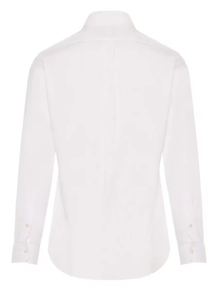 Prugasta dugo košulja Polo Ralph Lauren s okruglim izrezom zelena