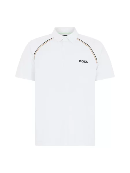 Koszulka polo Boss biała