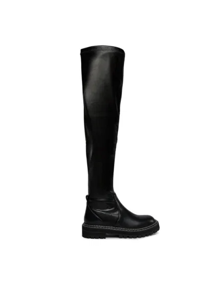 Marella Cizme lungi muschetar Risorsa negru