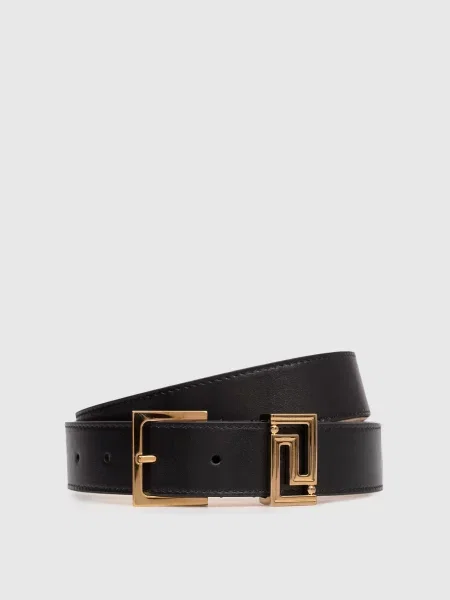 Шкіряний Greca Goddess Versace чорний