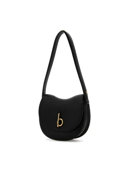 Torebka Burberry skórzana czarna