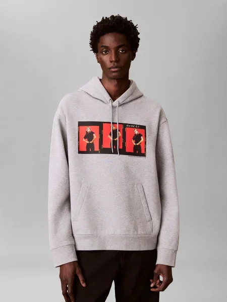 Calvin Klein Tréning póló OUTTAKES sárga / szürke / piros fekete