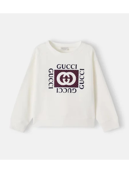 Gyerek melegítő felső Gucci fehér