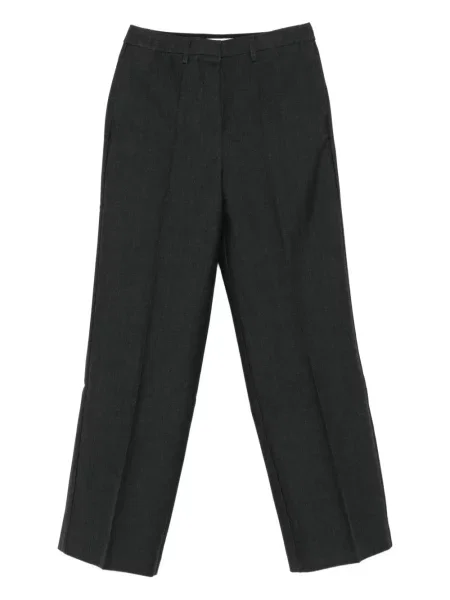 Pantaloni Herskind plisate gri