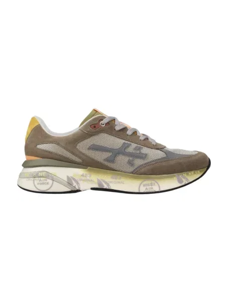 Sneakersy Premiata skórzane brązowe