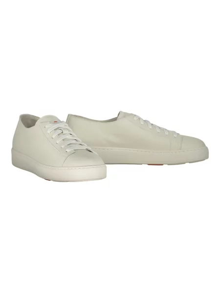 Sneakersy Santoni białe