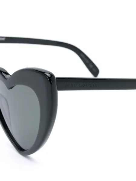 Sluneční brýle Saint Laurent Eyewear se srdcovým vzorem černé