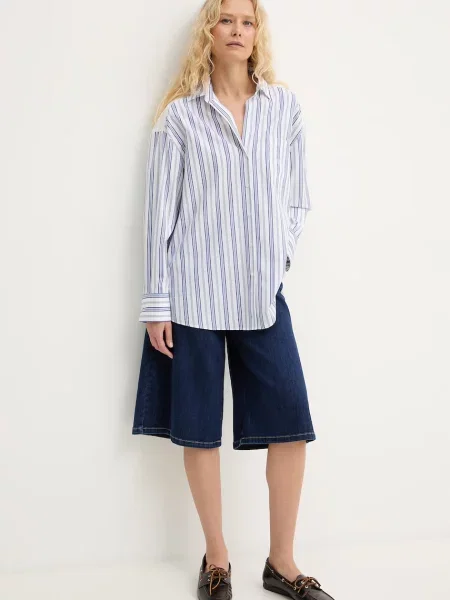 Weekend Max Mara сорочка з бавовною TESSILE