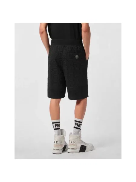 Spodenki sportowe Philipp Plein czarne