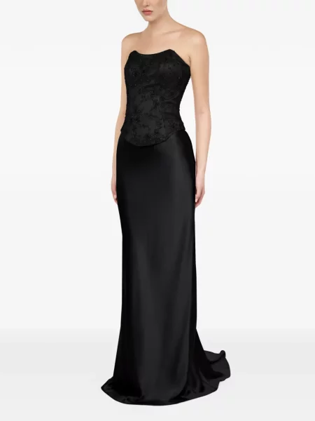 Maksi suknja Alexia & Antonia crna