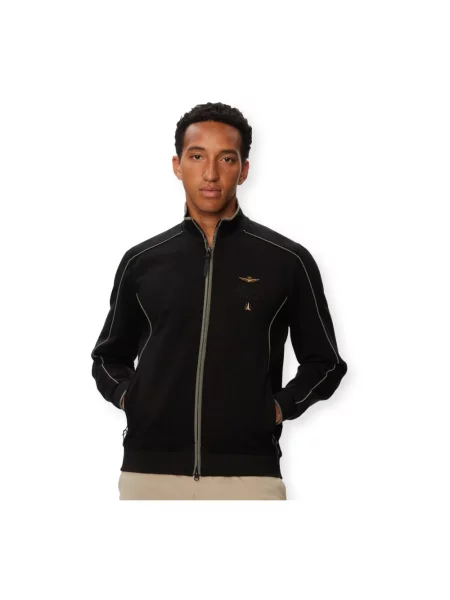 Bluza rozpinana Aeronautica Militare czarna