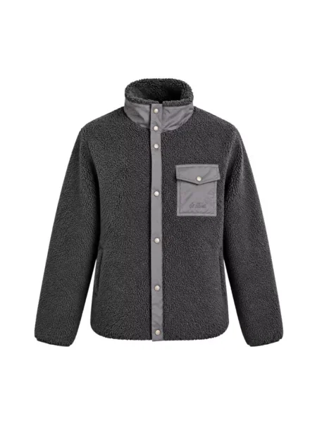 Kurtka Mc2 Saint Barth typu teddy czarna