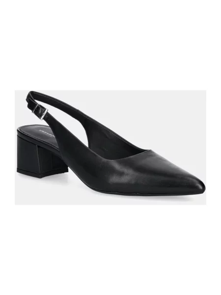 Vagabond Shoemakers szpilki MARTA na słupku z odkrytą piętą czarny
