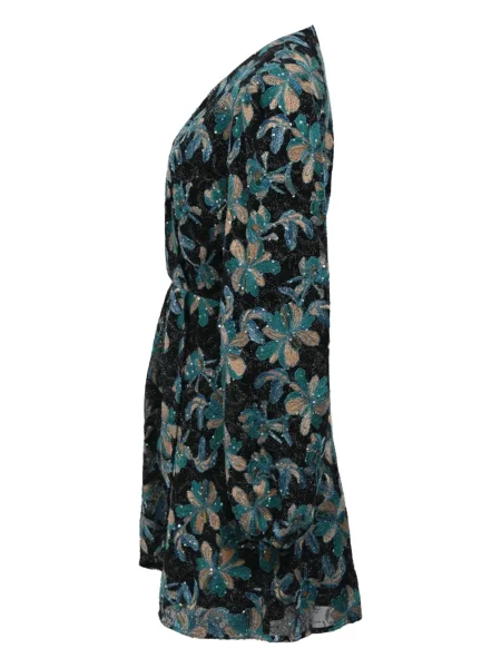 Rochie maxi Sandro lungă de costum negru