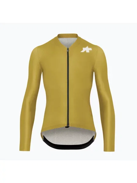 Тениска Assos с дълъг ръкав жълто