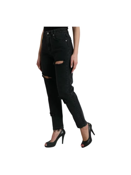 Jeansy Dolce And Gabbana czarne