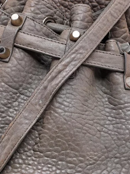 Geantă Alexander Wang din piele maro