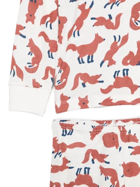 Piżama dziecięca Petit Bateau biała