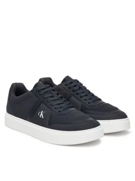 Calvin Klein Laisvalaikio batai Classic Cups Laceup Knit Tamsiai mėlyna