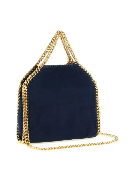 Torebka Stella Mccartney skórzana niebieska
