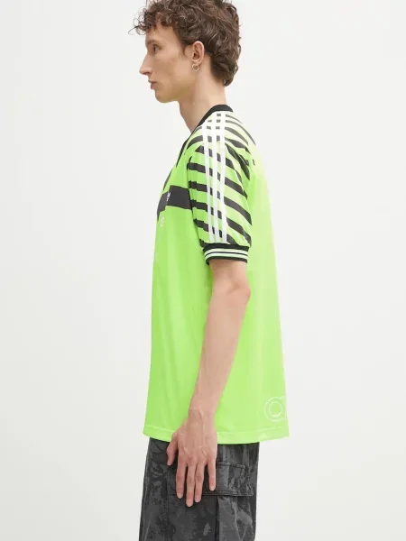 Adidas Originals t-shirt z nadrukiem zielony