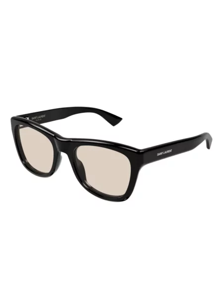 Ochelari de soare Saint Laurent Eyewear cu imagine negru