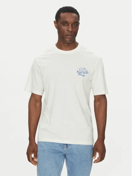 HUGO Tricou Natopu alb