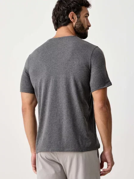 BOSS T-shirt lounge z Unique T-Shirt szara