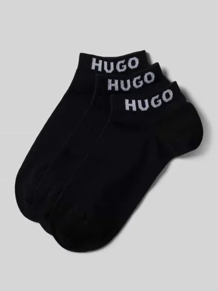Skarpety krótkie HUGO czarne