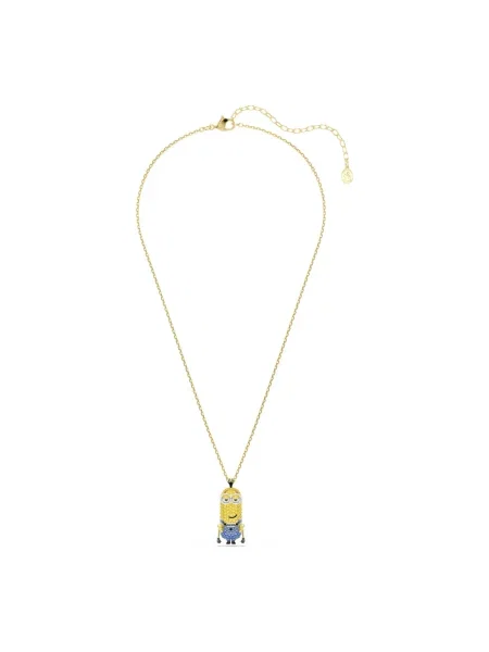 Swarovski naszyjnik z zawieszką pozłacany kryształ Swarovski MINIONS