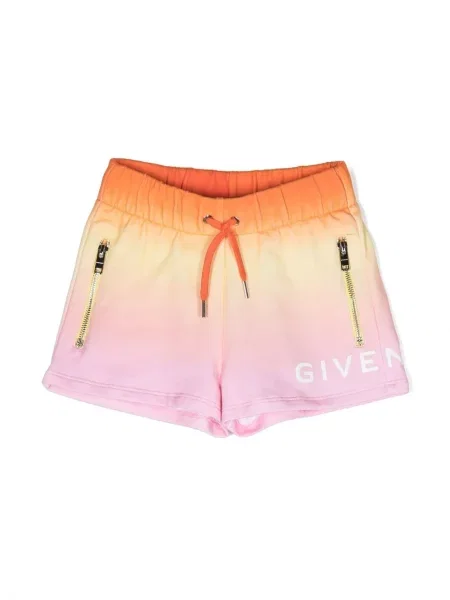 Szorty dziecięce Givenchy pomarańczowe