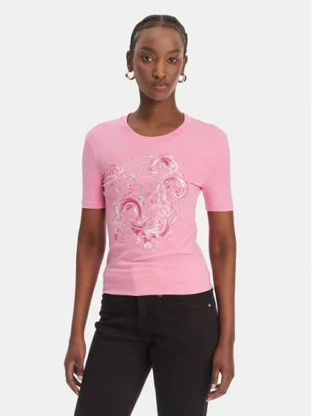 Versace Jeans Couture Tricou roz